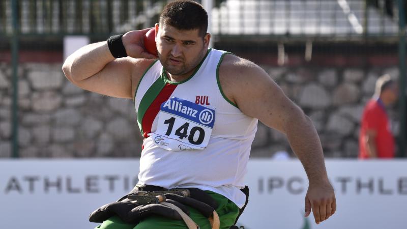 Ruzhdi Ruzhdi - Bulgaria - Grosseto 2016 Man doing shot put