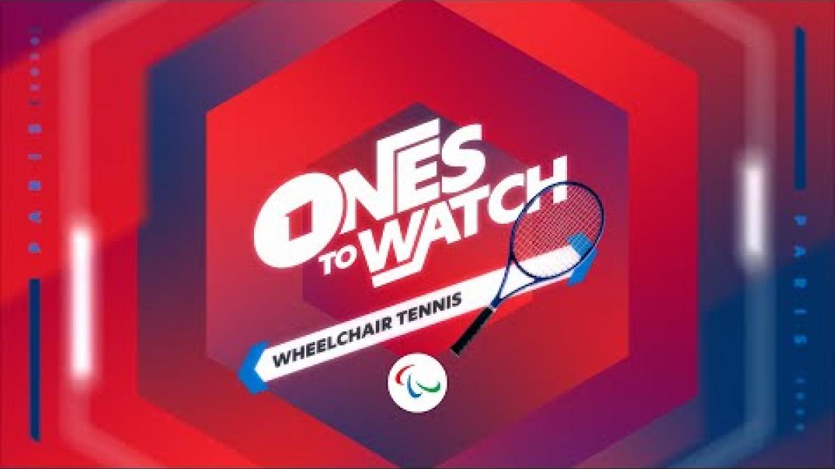 Video Thumbnail with text "Ones to Watch Wheelchair Tennis".